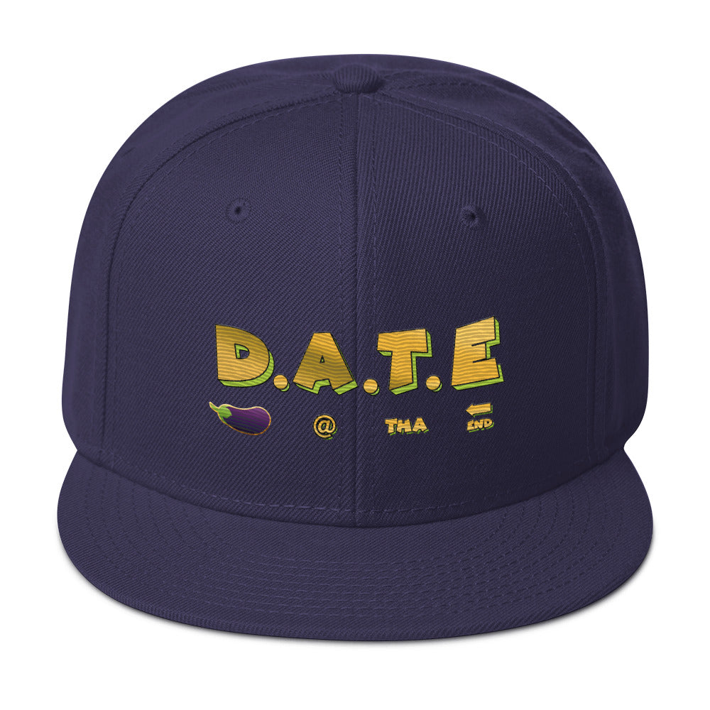 D.A.T.E Gold Edition Snapback Hat